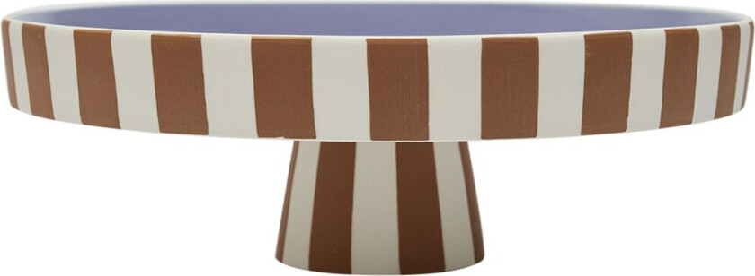 Toppu serveringsfat stort Ø 27 cm Caramel-lavendel