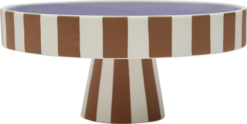 Toppu serveringsfat Ø20 cm Caramel-lavendel