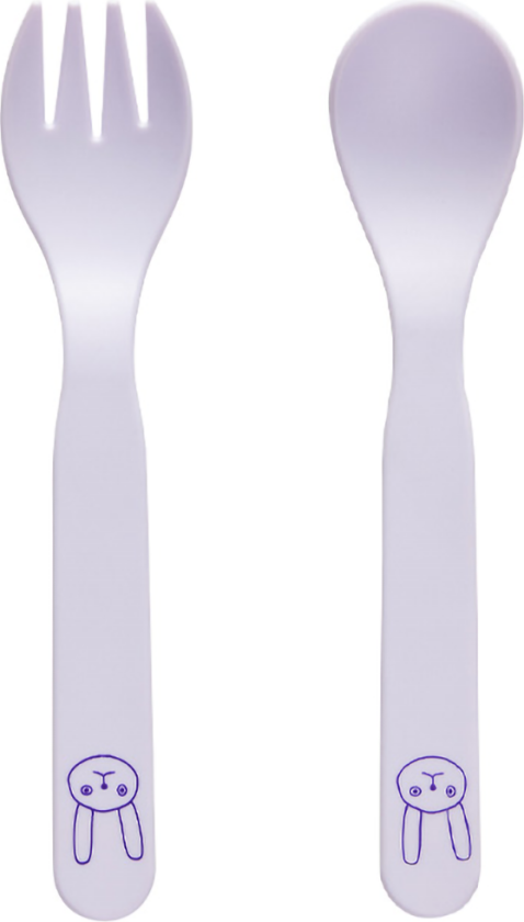 Pullo barnbestikkesett Lavendel