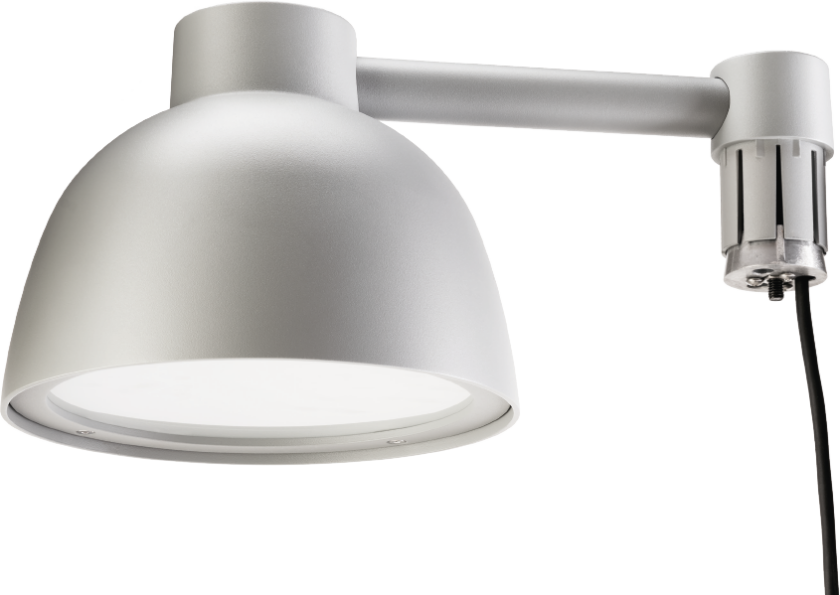 Herning midi stolpehode 13/25W 3000/4000 Kelvin - Dimbar - Grå