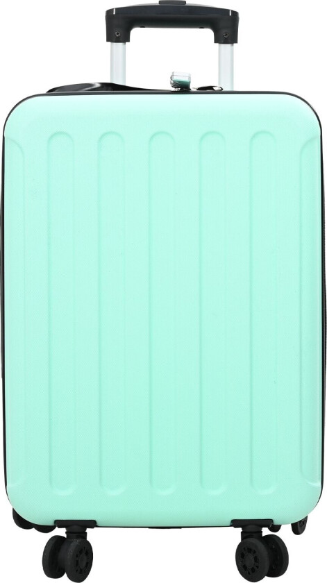 sammenleggbar koffert hard skall 20' mintgrønn 34x23x55,5 cm ABS