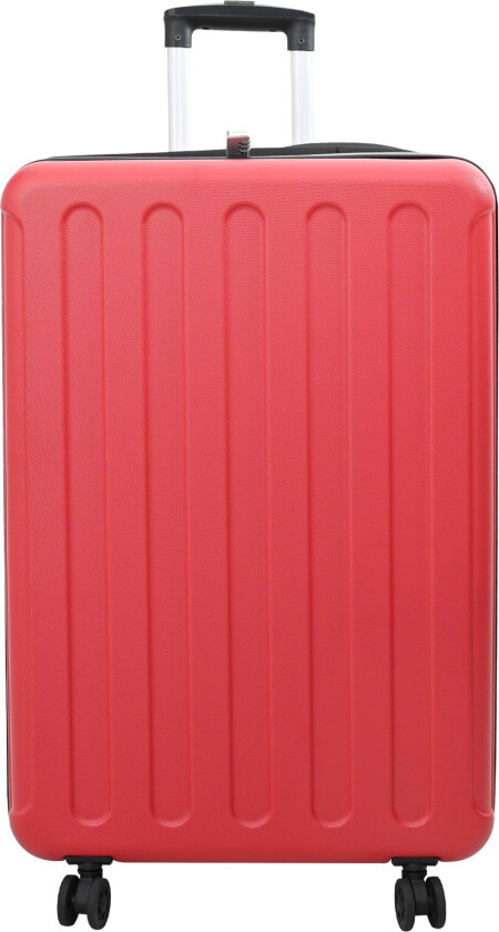 sammenleggbare koffert hard skall 28'' rød 50x30x76 cm ABS