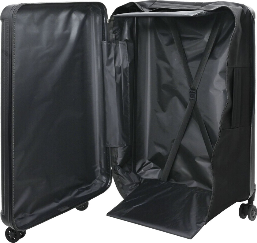 Sammenleggbar koffert Hardskall 28'' Svart 50x30x76 cm ABS