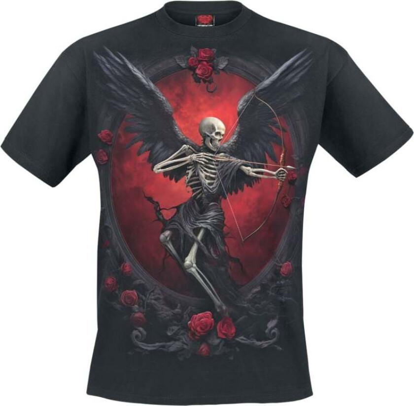 T-skjorte - Cupid's Curse - S til 4XL - Herrer - svart