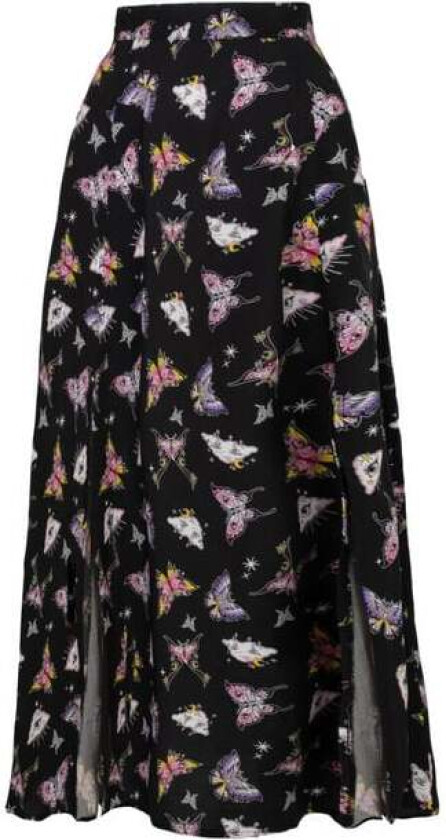 Hell Bunny kort skjørt - Kocho Skirt - XS til 4XL - Damer - flerfarget