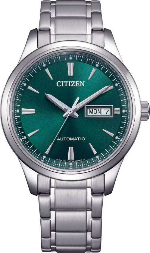 Automatic Mens NY4058-79X - Mechanical Automatic (hand-wound) - Sølv - Herreklokker - Rustfritt stål - ledd m/pin - Mineral
