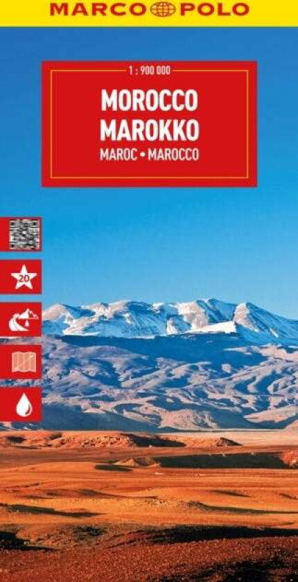 Morocco Marco Polo Map av Marco Polo