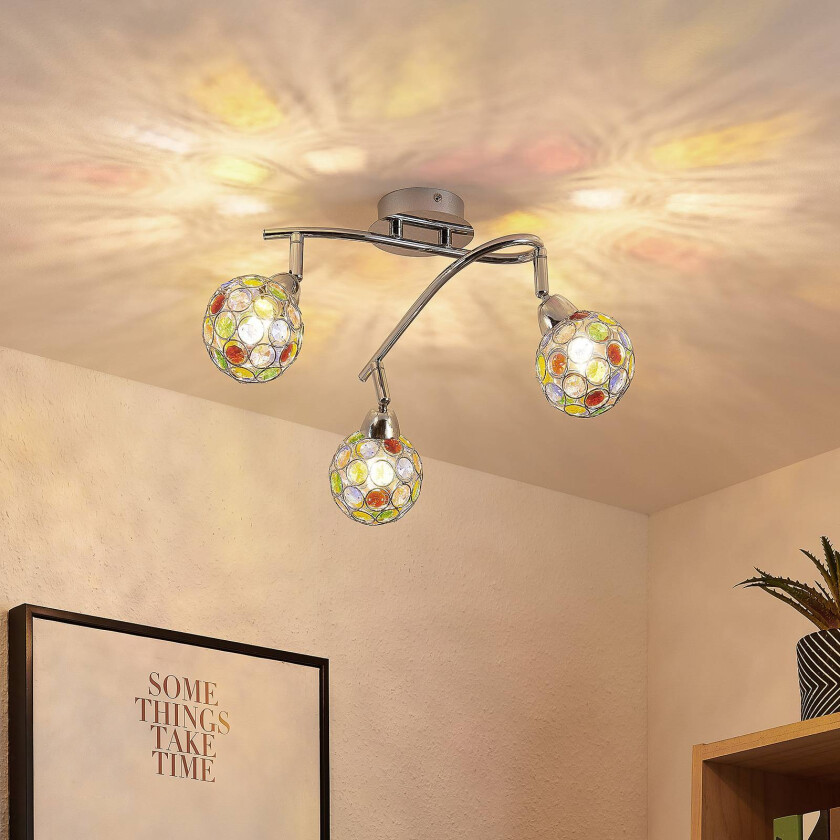 Dottys taklampe, 3 lyskilder