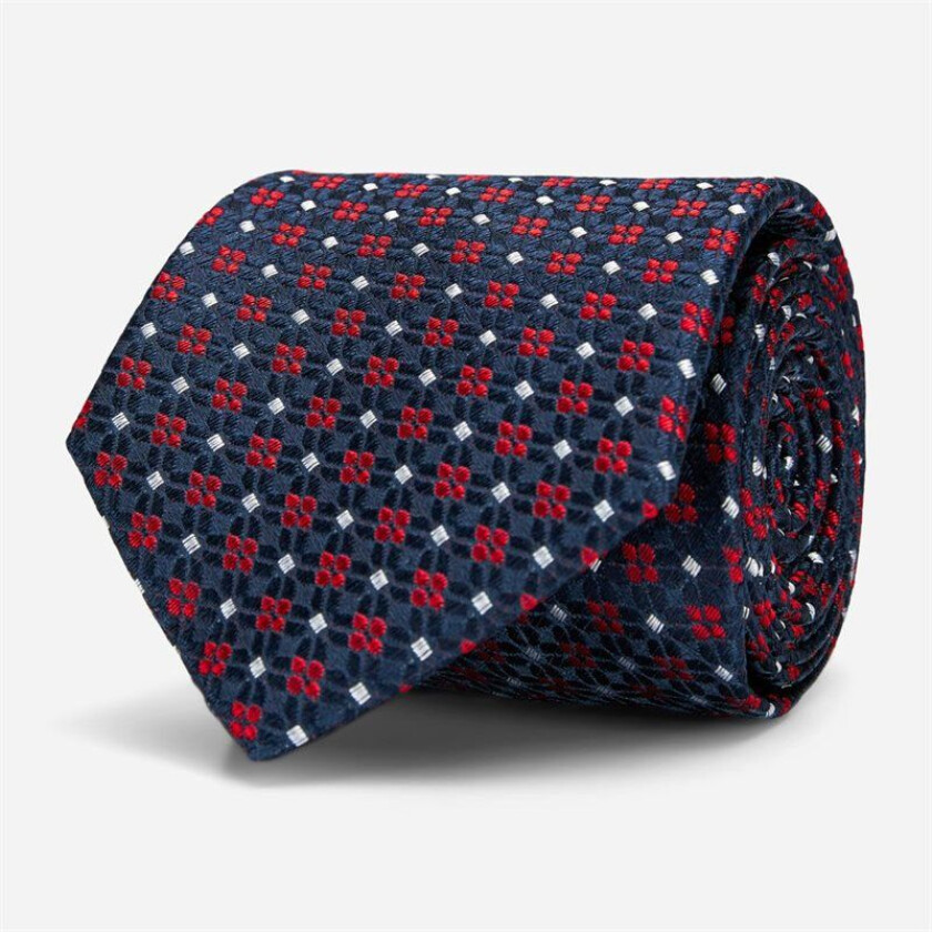 Tie Silk - 3m Blue/red Blå OS