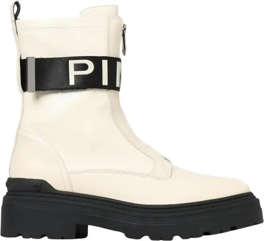 Pinko, Dame, Sko, Hvit, 40 EU