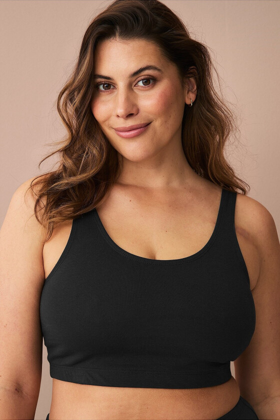 Myk BH Majsan 2-pakning - Svart