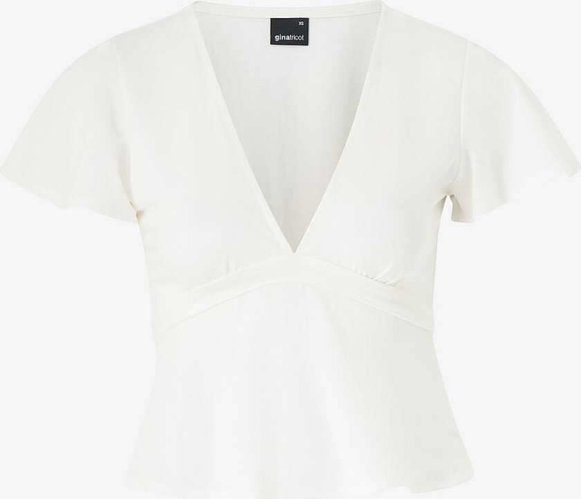 Topp Tie Top - Hvit