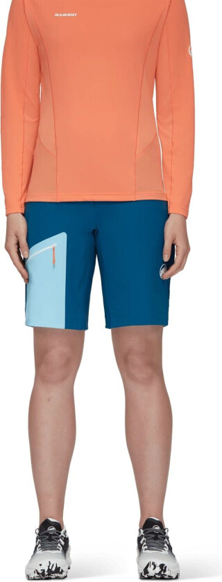 Taiss SO Shorts, turshorts dame Deep Ice-cool Blue