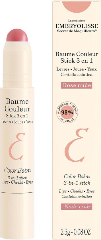 Color Balm 3-In-1 Stick Nude Pink - 2,5 g