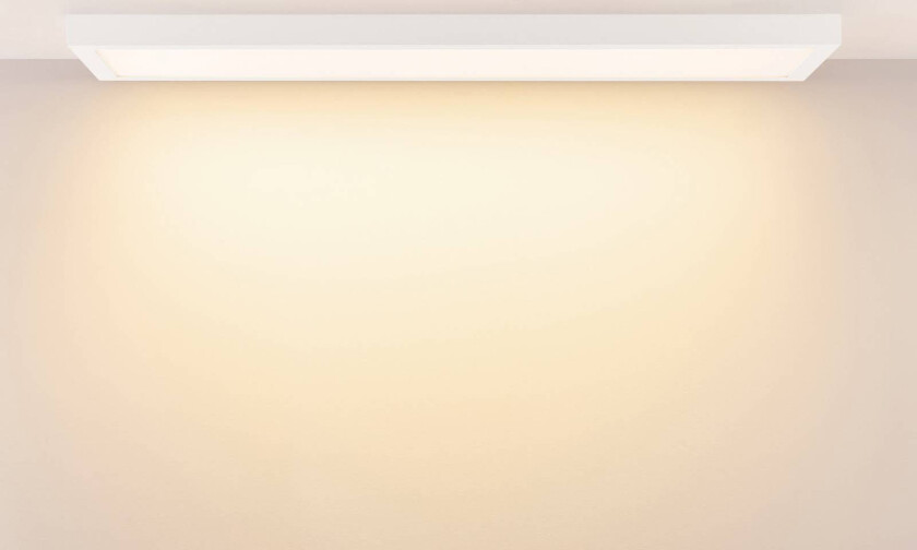LED-panel PRO OFFICE SANO, 123 x 33 cm, dimbar, hvit metall CCT