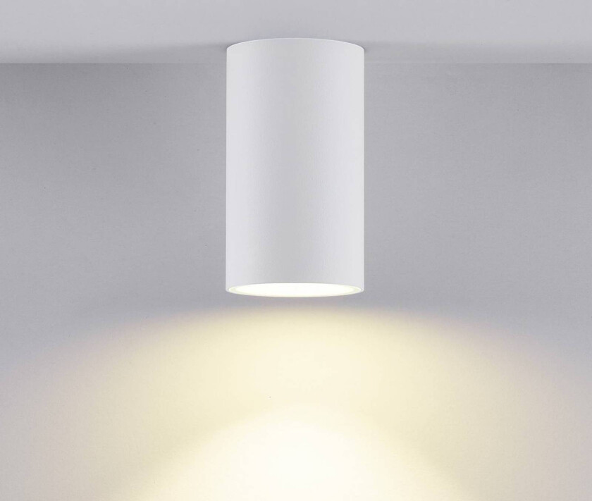 Downlight CAN, hvit, IP44, Ø 6 cm, metall, GU10