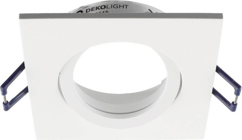 Samsola innfelt taklampe, hvit, 9 x 9 cm, metall