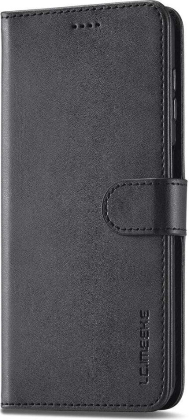 Samsung Galaxy S23 FE Kunstskinn Flip Deksel med Stativ & Lommebok - Svart