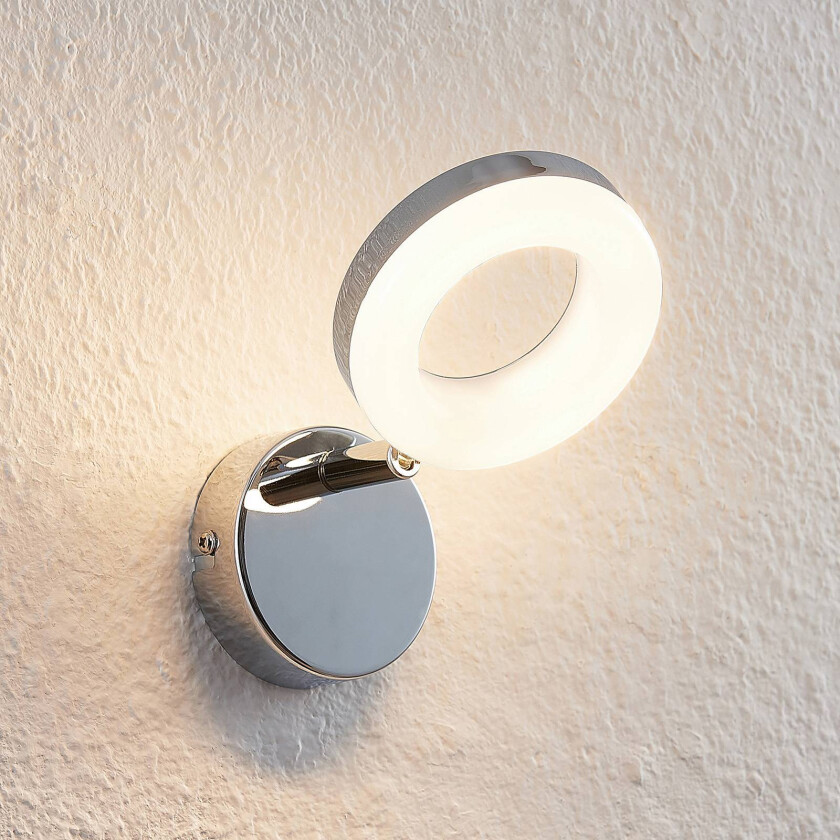 Tioklia LED-spotlight, krom, 1 lyskilde
