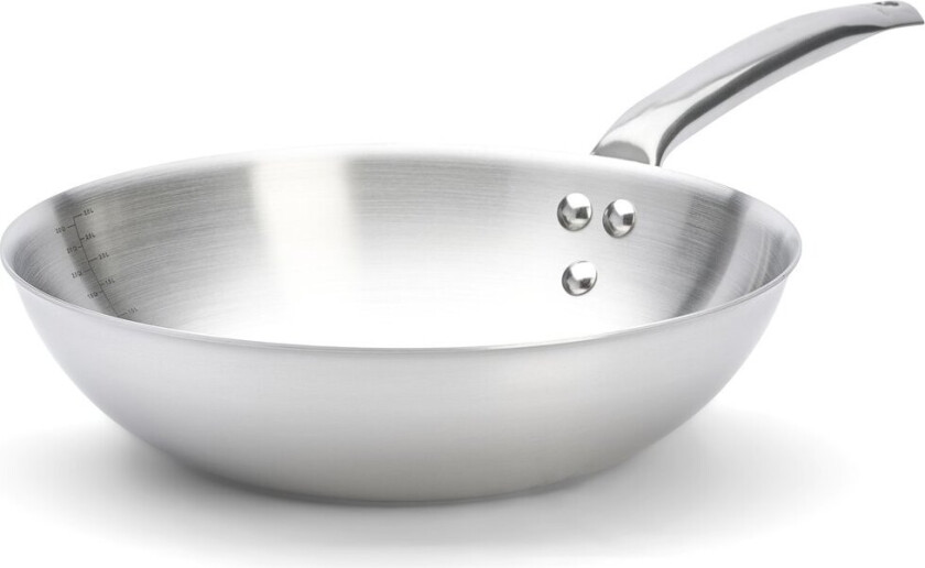 Alchimy wok rustfritt stål Ø28 cm