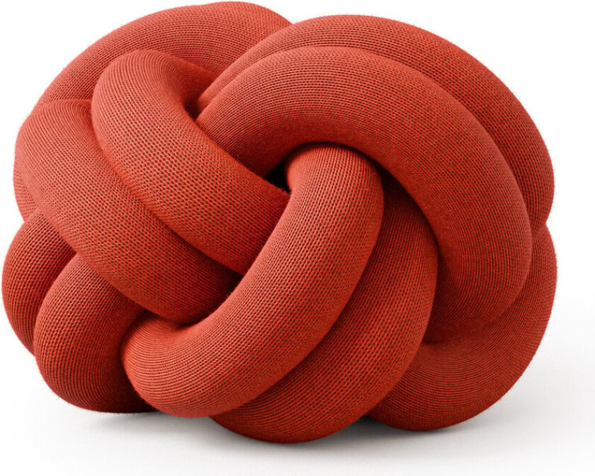 Bilde av Knot pute Orange red