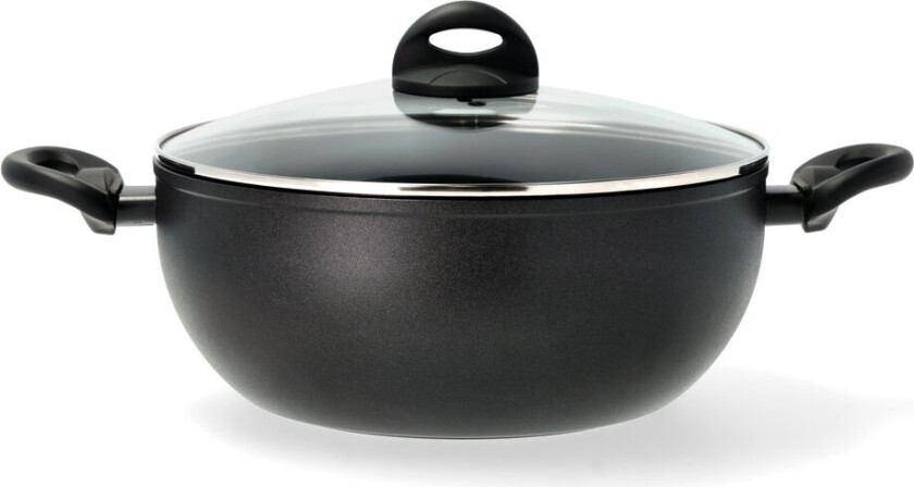 stekepanne ceramica 6 liter Svart