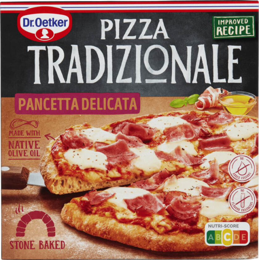 Tradizionale Pizza Panchetta Delicata 390g Dr.Oetker