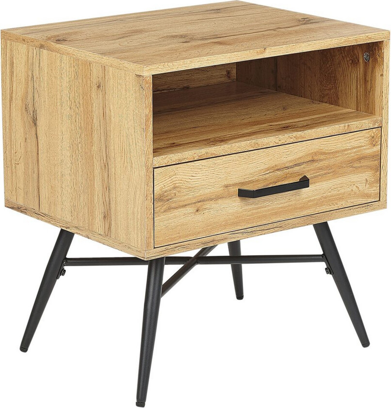 Nattbord med oppbevaringsskuff Lubock