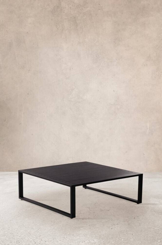 ALASSIO sofabord 100x100 cm Svart