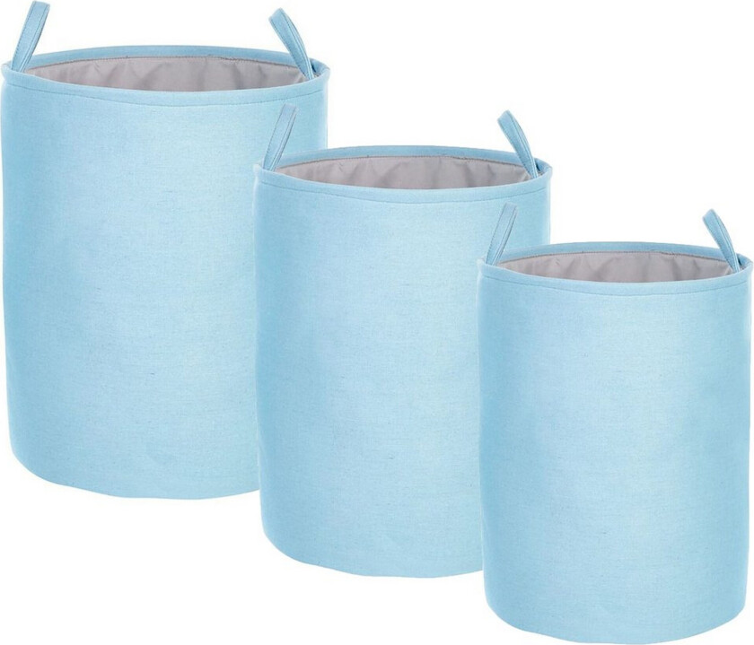 Vaskekurver Archa sett med 3 Blå/grå - Blå/grå