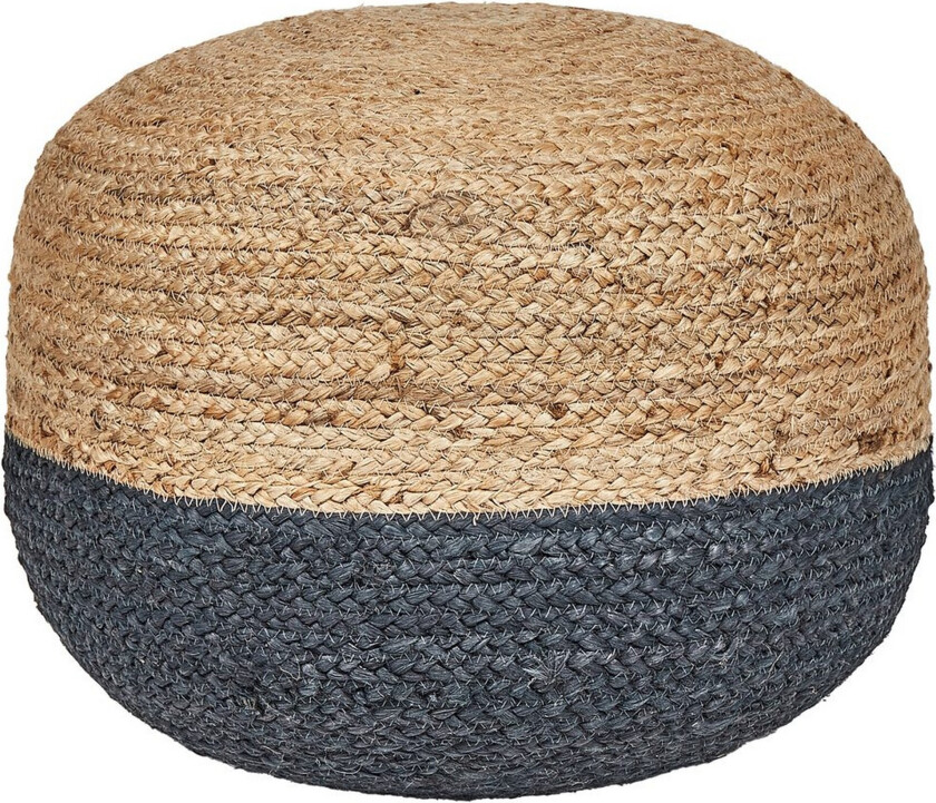 Bilde av Sittepuff Duki Natur/beige/blå - Natur/beige/blå