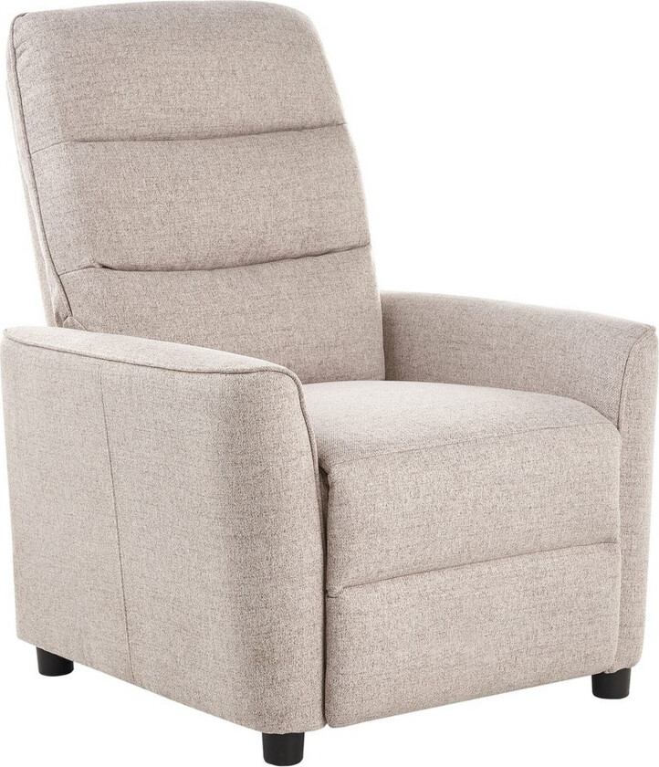 Reclinerstol Sande Beige/svart - Beige/svart