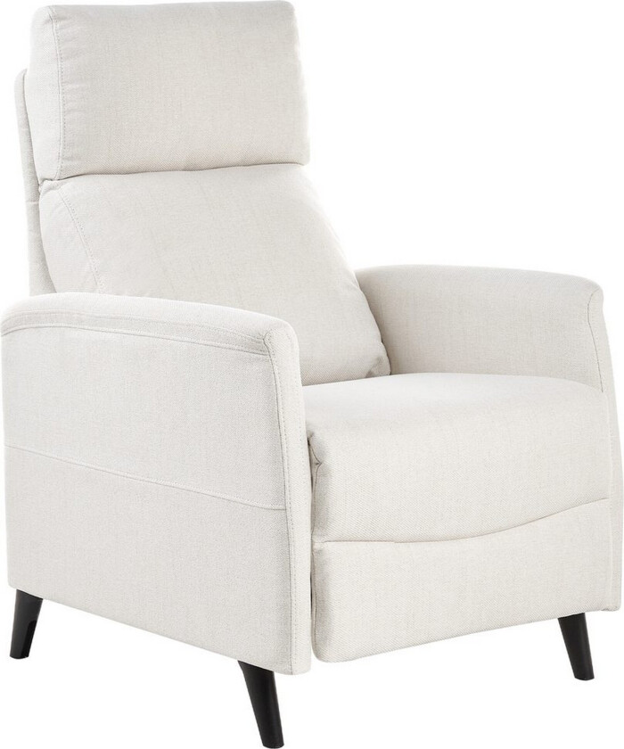 Reclinerstol Selvik Hvit/Svart - Hvit/Svart
