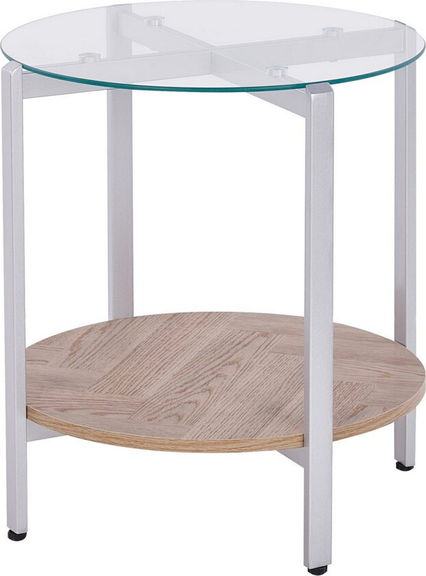 Sidebord Lovell Sølv, lyst tre - Sølv, lyst tre