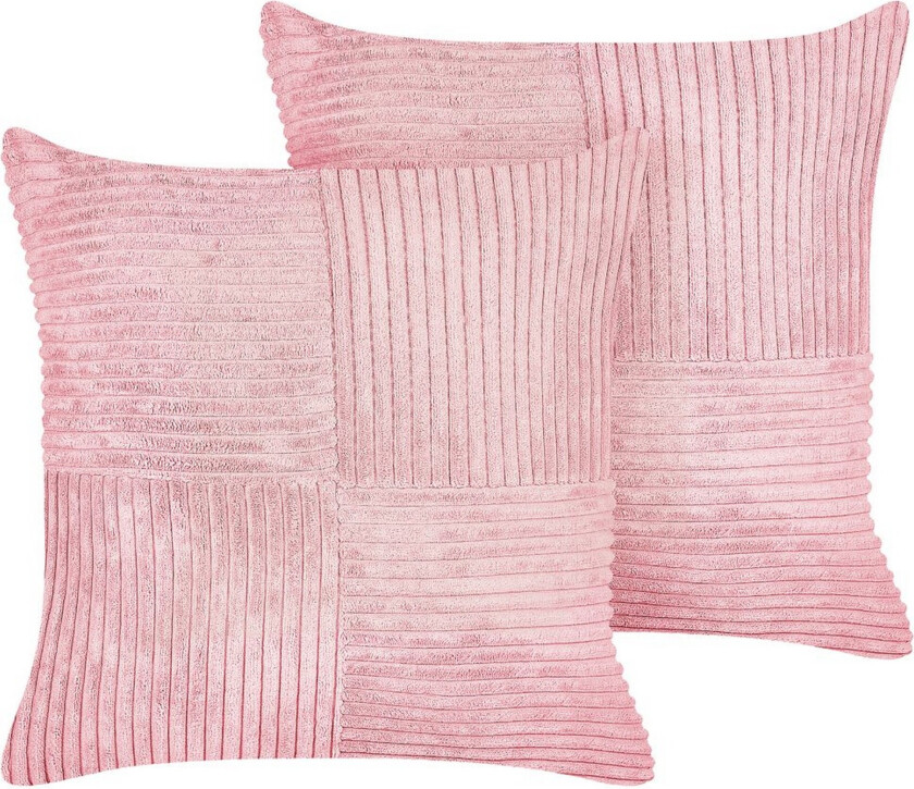 Pynteputer Millet sett med 2 Rosa, Firkantet - Rosa, Firkantet