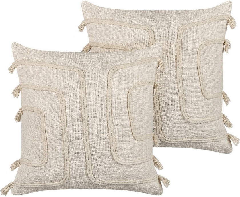 Pynteputer Pleione sett av 2 Beige - Beige