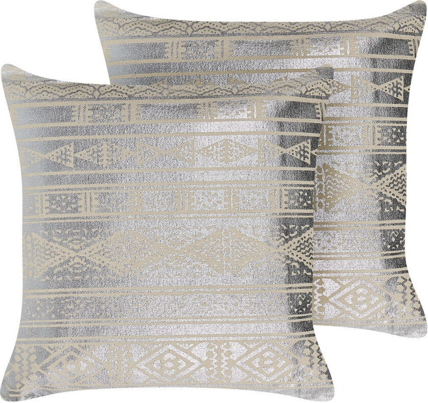 Pynteputer Oujda sett med 2 Silver - Silver
