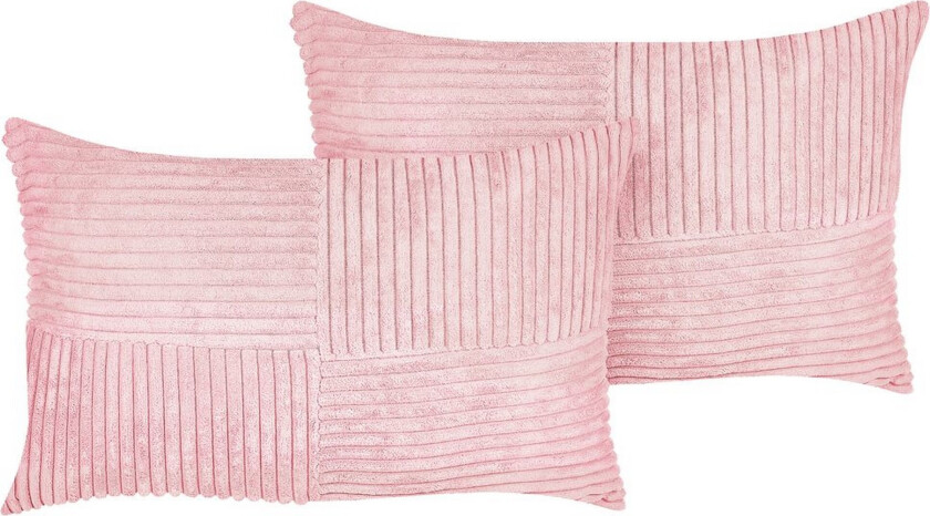 Pynteputer Millet sett med 2 Rosa, Rektangulær - Rosa, Rektangulær
