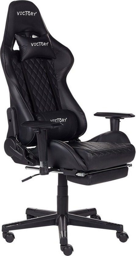 Gamingstol Victory Svart/Hvit - Svart/Hvit
