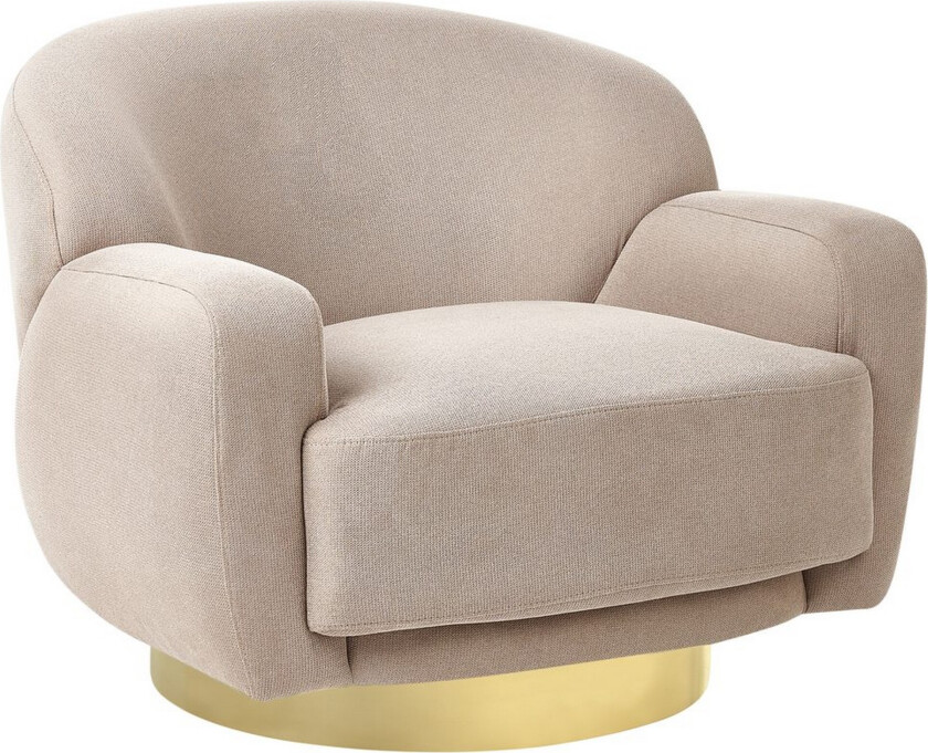 Lenestol Lejre Taupe/gull - Taupe/gull