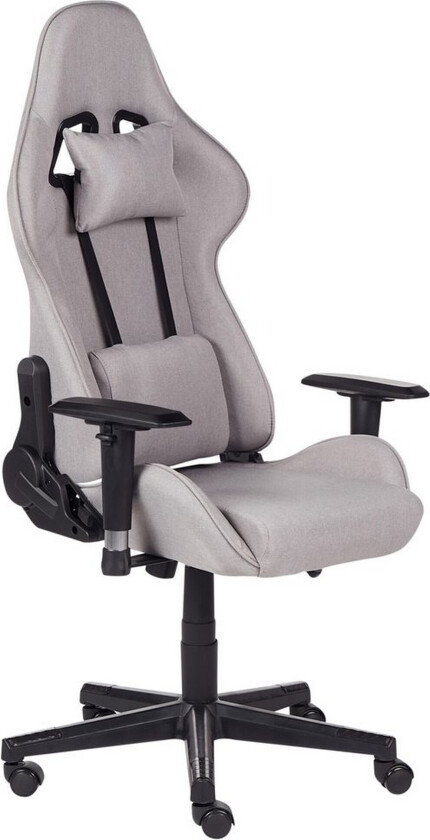 Gamingstol Warrior Lysgråsvart - Lysgråsvart