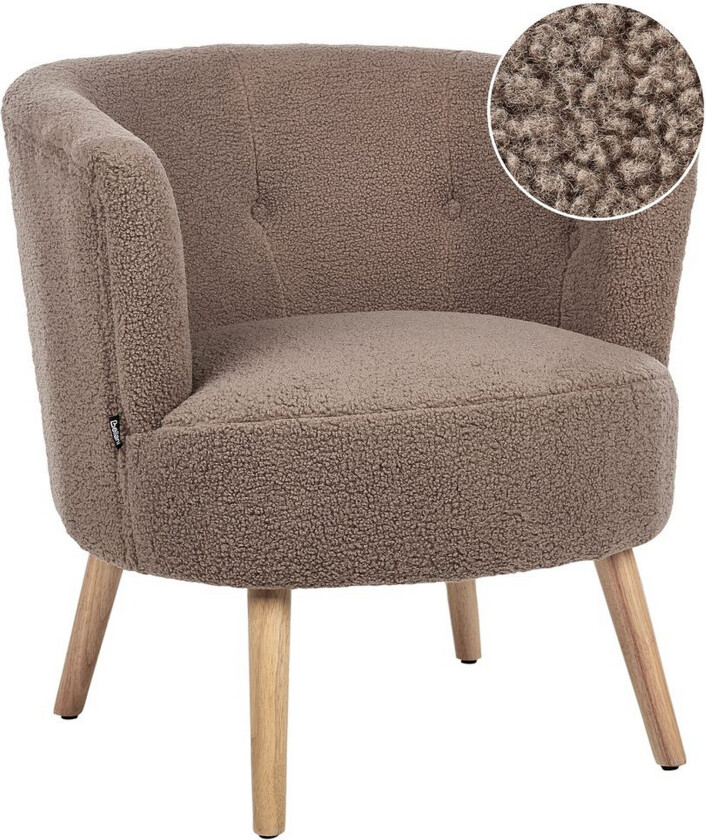 Lenestol Odenzen Brunt/lyst tre - Brunt/lyst tre