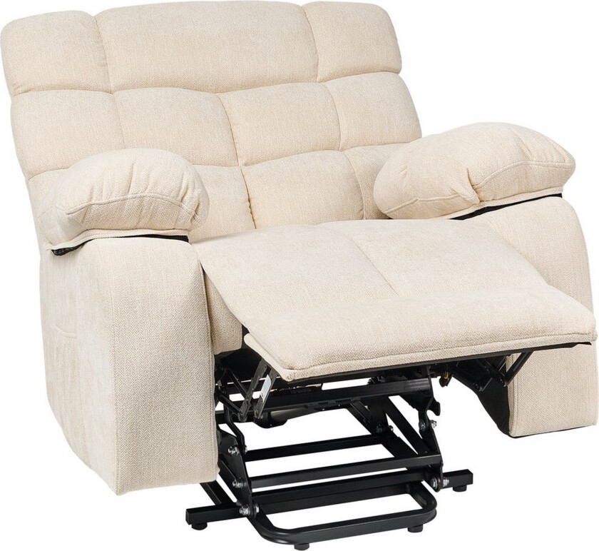 Elektrisk reclinerstol Ares Lysebeige - Lysebeige