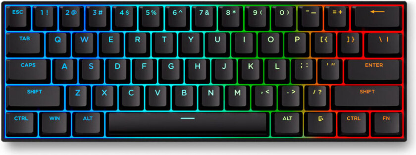 Mchose Ace 60 Pro Ansi Hall Effect Tastatur - Svart