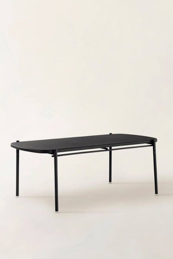 VIVEIRO bord 105x201 cm Svart matt svart