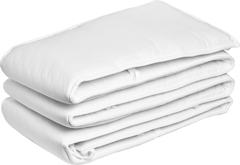 MiniDreams Sengekant Glatt, Hvit - Sengekanter - Bomull,Polyester