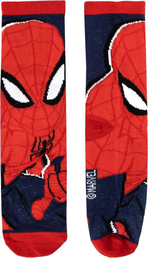 Marvel Spider-Man Sokker 4-pakning, Flerfarget, 23-26 - Sokker - Bomull,Polyester,Elastan