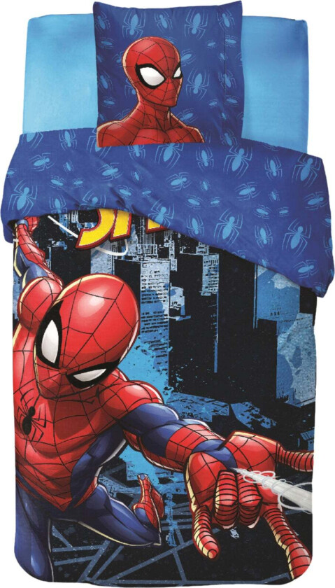 Sengesett 140x200, Blå - Sengesett - 100% Bomull