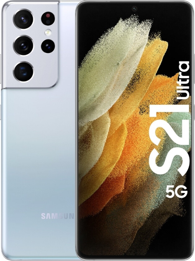 Galaxy S21 Ultra 5G 128 GB, Phantom Silver