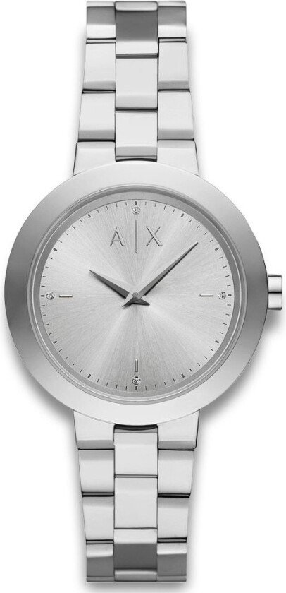 Jackie AX5170 - Kvarts - Sølv - Dameklokker - Rustfritt stål - ledd m/pin - Mineral